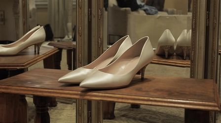 Kate Spade Ivory Satin Bridal Shoes