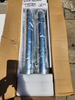 2017 Indian Chieftain Limited OEM Exhaust Pipes