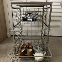 3 Shoe Racks/drawers 