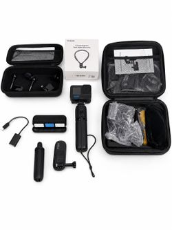 GoPro HERO10 Black Bundle — Volta Grip, Cases, Mounts & Accessories