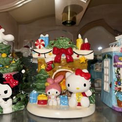 Hello Kitty Fireplace Ceramic
