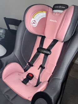 EVOLVE REO CAR SEAT (PINK) like NEW!!!