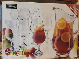 Libby 7pc Sangria Set