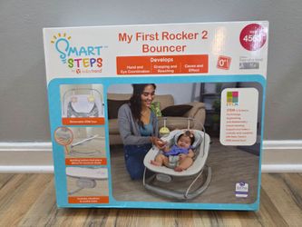 Brand New Smart Steps Baby Trend 2-in-1 Rocker & Bouncer Seat