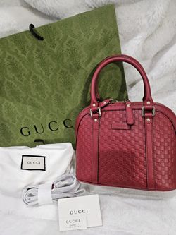 GUCCI Small Crossbody Bag Red