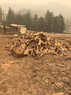 woods for sale selling by the cord or half a cord