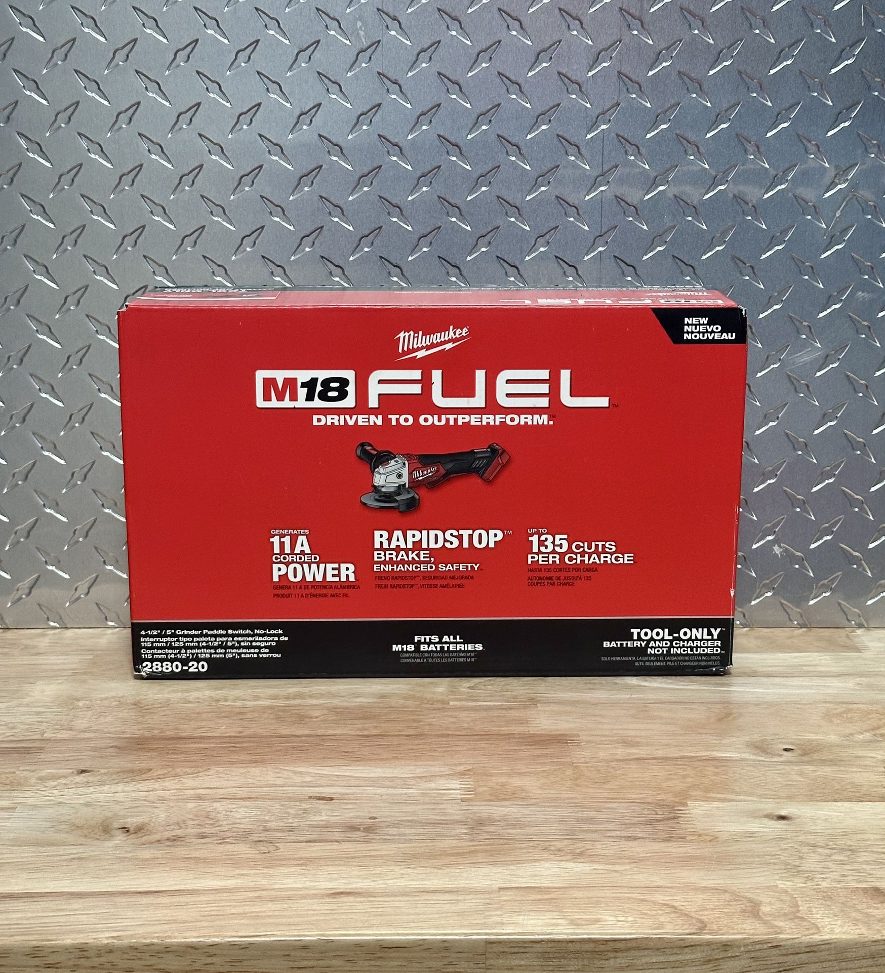 Milwaukee M18 FUEL Grinder 2880-20