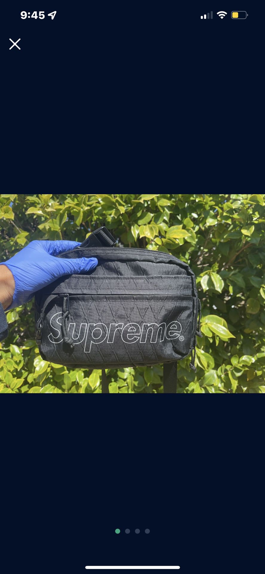 supreme fw18 shoulder bag 