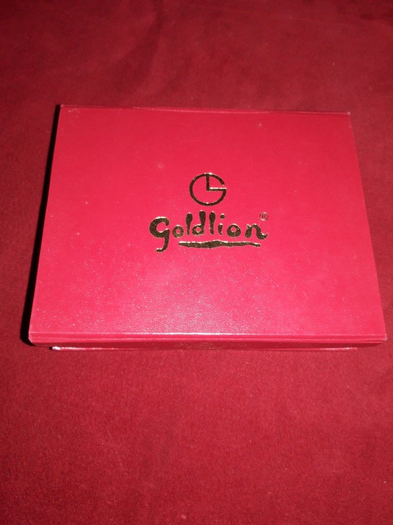 ** NEW GOLDLION MEN'S LEATHER WALLET** $60 obo