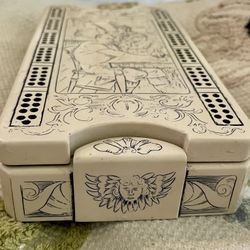 Cribbage Board And Die 