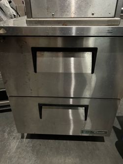 Used True Undercounter Refrigerator With Drawers for Sale