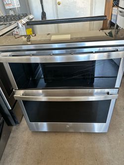 Ge Double oven Electric stove