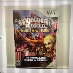 Wonder world Amusement Park Nintendo Wii