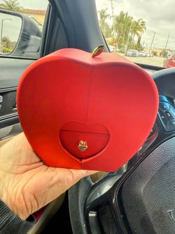 Red Apple Gift Box with Eternal Rose