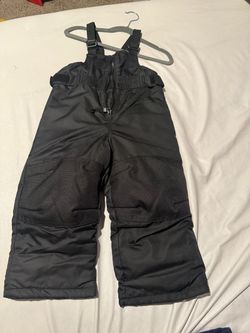 Cat & Jack Black Snow Bib Overalls Size 2T