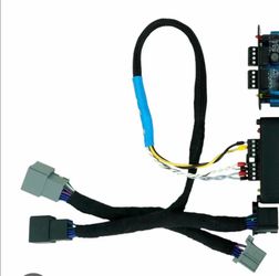 Chevy T-harness Black/Gray 2018-2025 (Non-Amplified) R2G