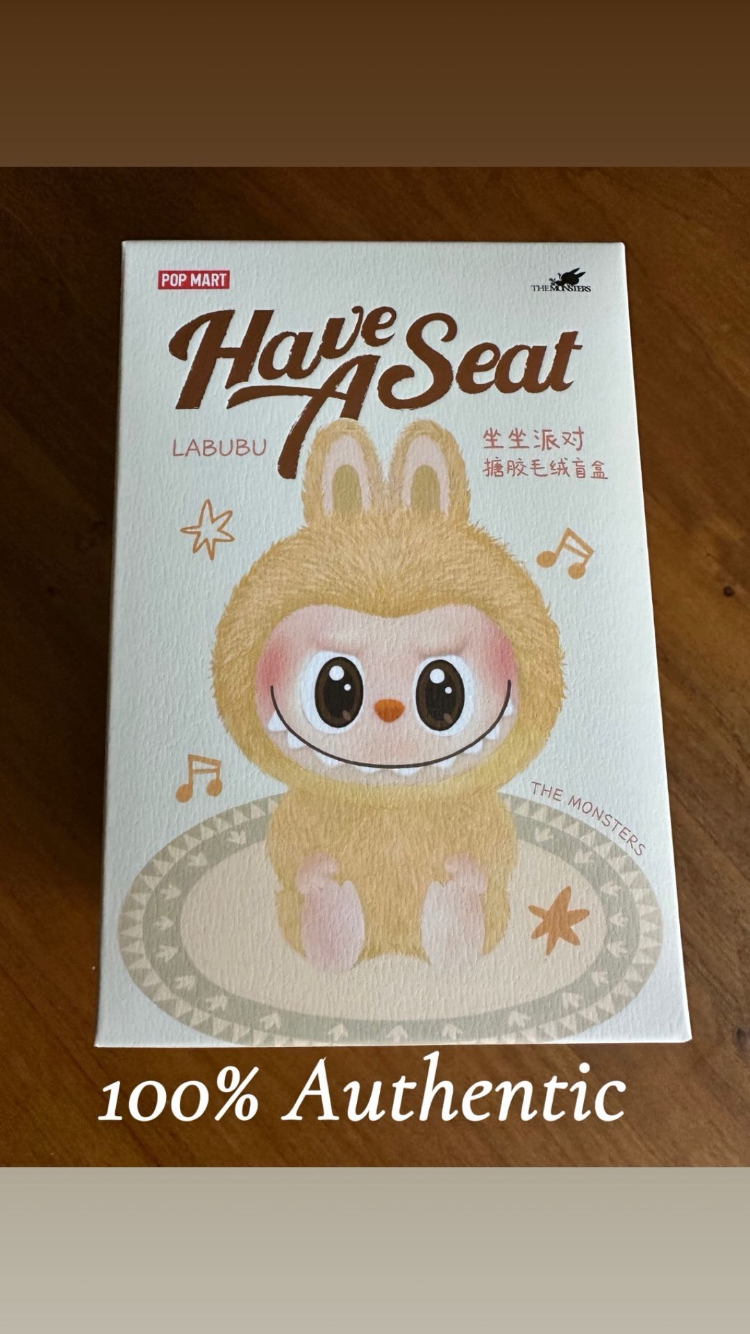 Labubu - Have A Seat- Zizi - Baba