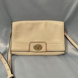 Kate Spade White Crossbody Designer Purse