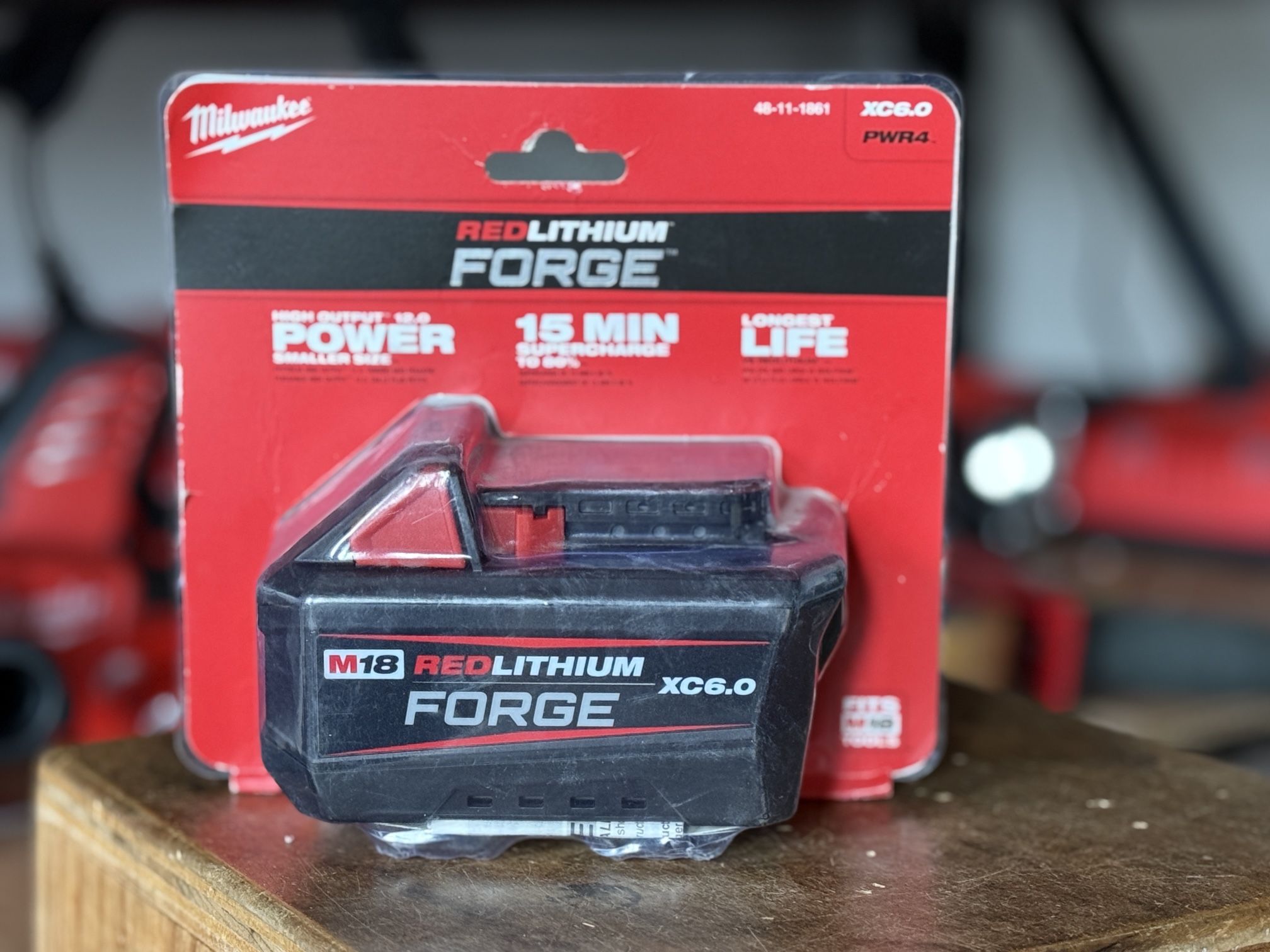 Milwaukee M18 Forge 6ah battery