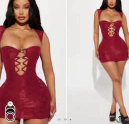 Red dress