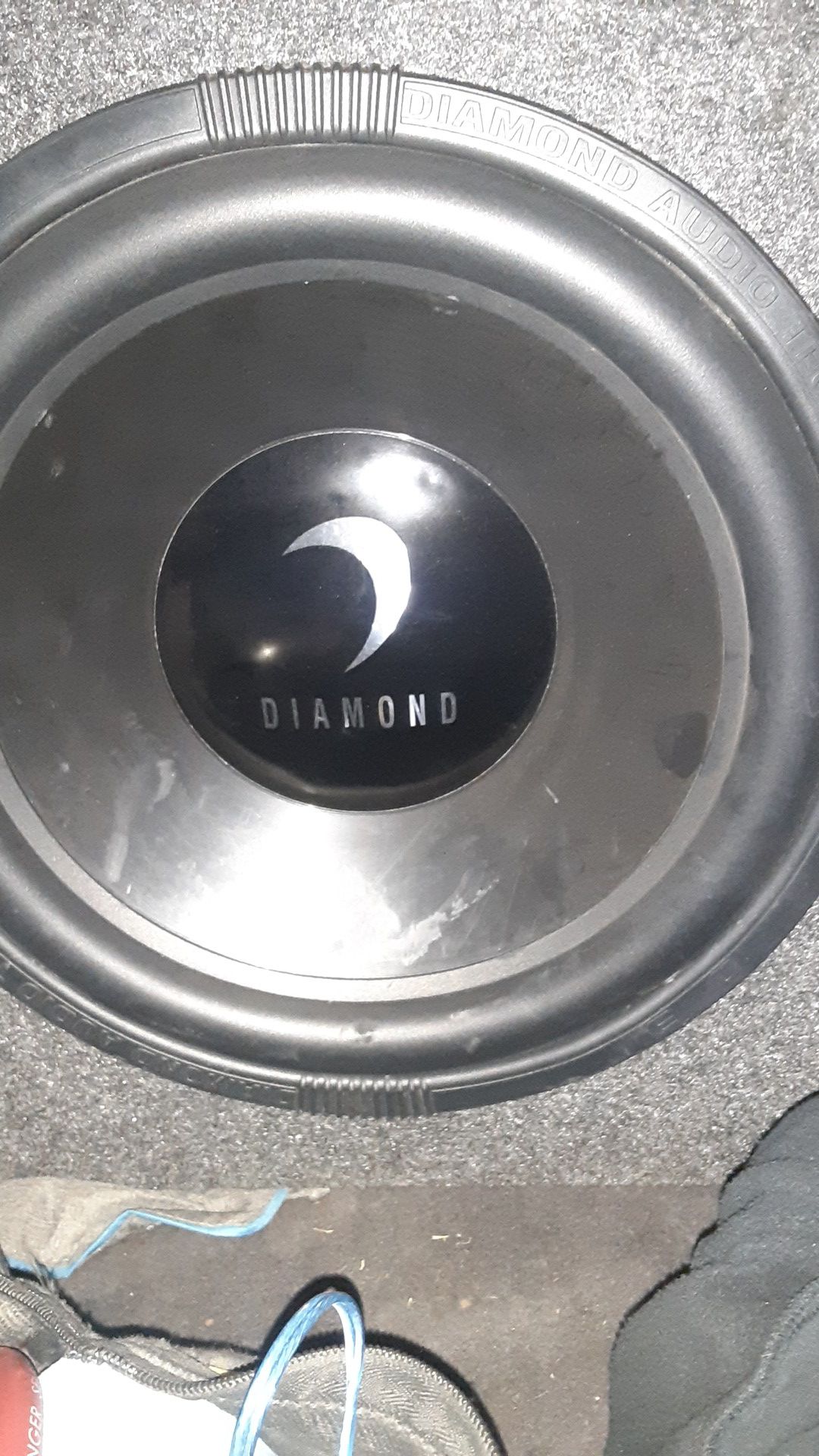 2 Subwoofers 15 'diamond D3 in box