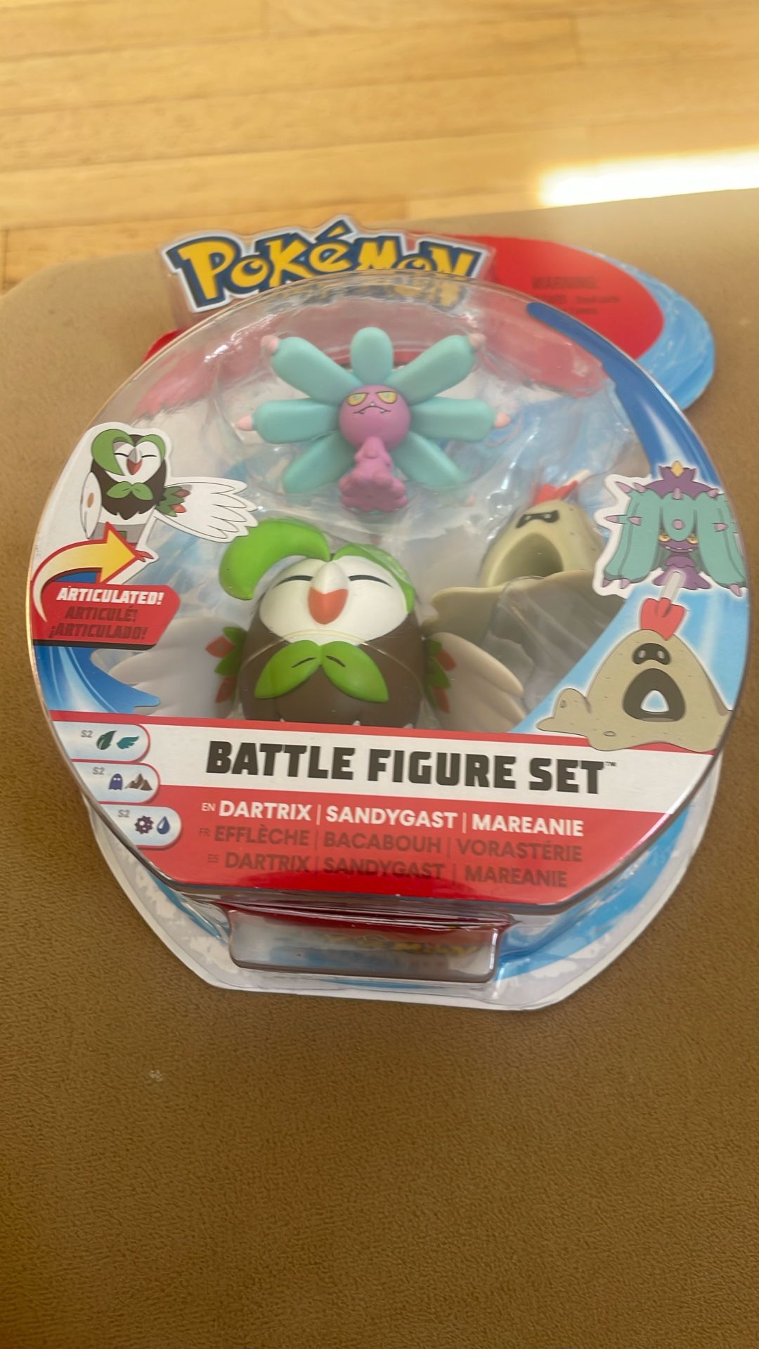 Brand new Pokémon toys never been open
