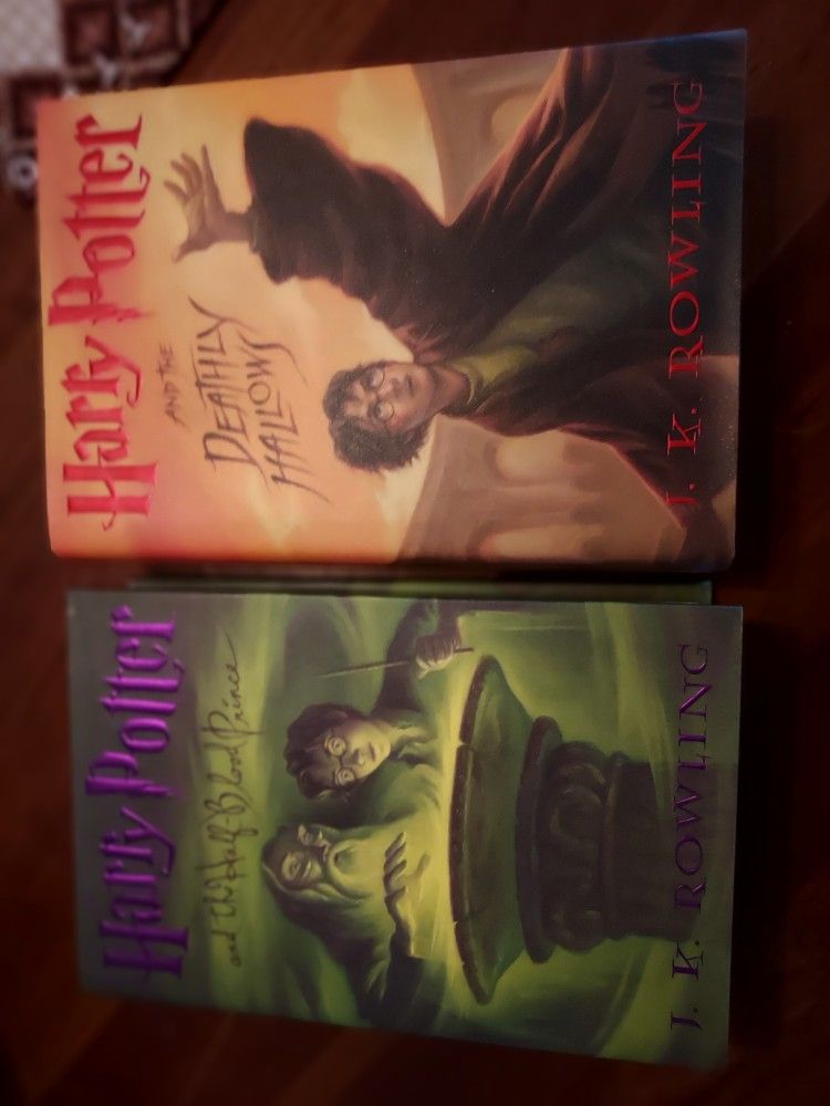 7 Harry Potter Books - See Details Below