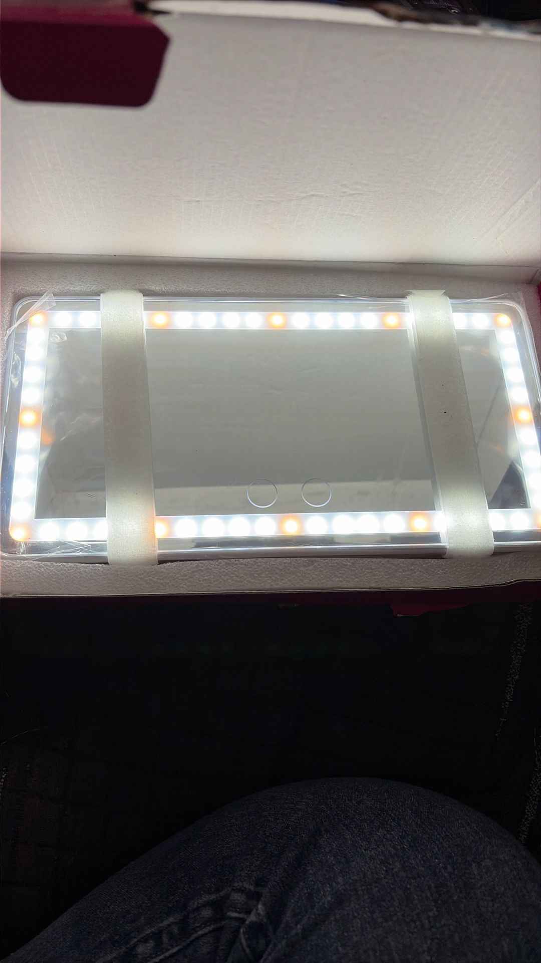 LED Visor Mirror