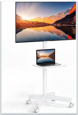 Rolling tv stand