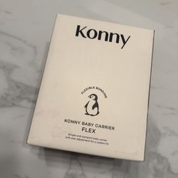 NWT Konny Baby Carrier Flex Air Mesh - Charcoal