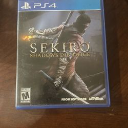 PS4 Game Sekiro 
