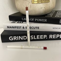 Belle Beauty Kisser Fixer Waterproof Gel Lip Liners (True Red and Pink Coral Nude) - $4 each