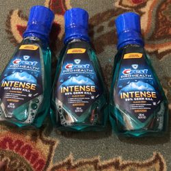 crest pro health intense mouth wash