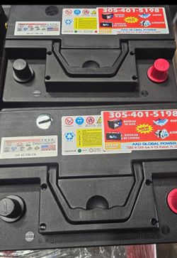 Group-47, new car battery, 1-year warranty