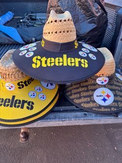 Pittsburgh Steelers Straw Sun hats