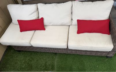 Outdoor patio couch