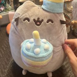 Gund Pusheen Birthday Plush