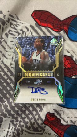 Autograph card