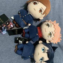 Anime plushies (Jujutsu Kaisen, Aot)