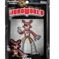 FNAF Foxy HeroWorld EXCLUSIVE Figure Funko Action 