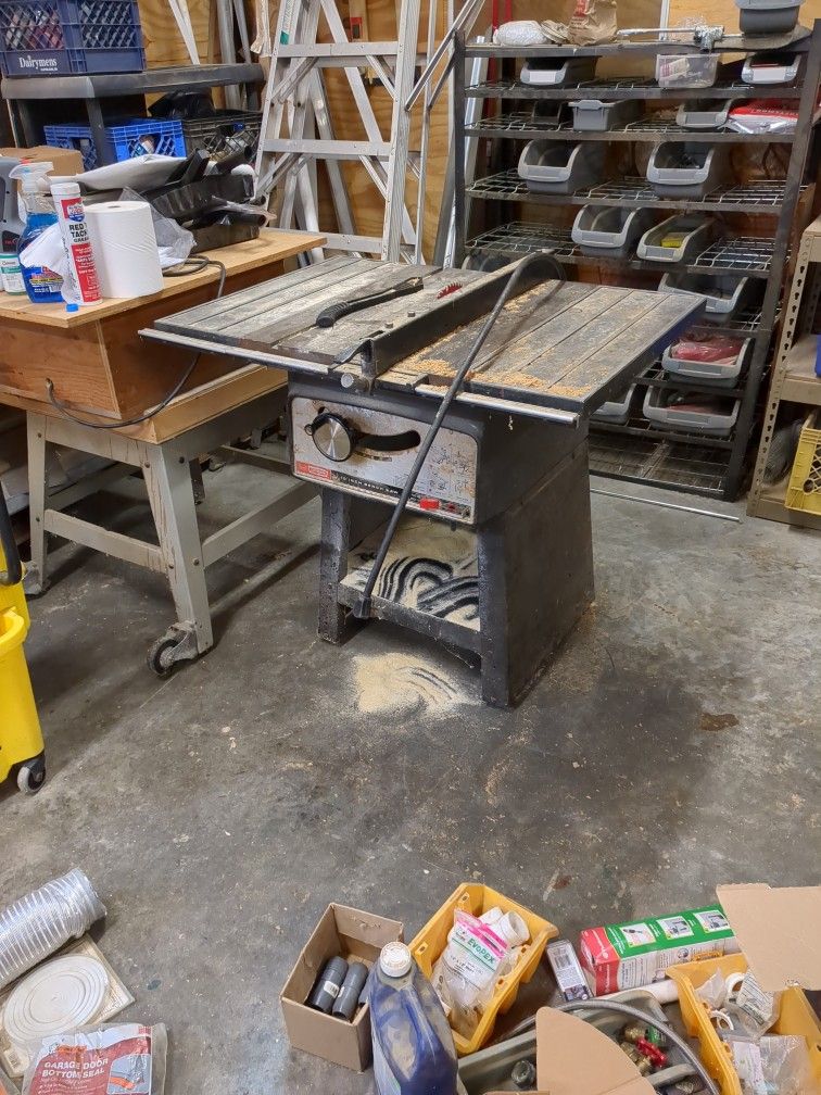 FREE Table Saw - Broken Motor