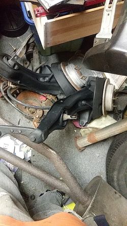 Honda rear disk swap