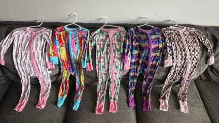 Toddler girls Bamboo pjs 3t