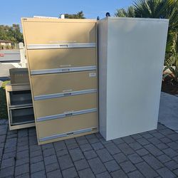 Medical Metal filing cabinets (garage organization or metal scapping)