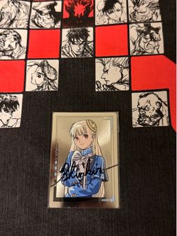 SDCC 2026 Capcom VS SNK INGRID Street Fighter Art signed Metal Card by Shinkiro