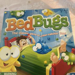 Hasbro’s  Fun-filled family game night board game “Bed Bugs”