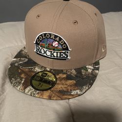 Colorado Rockies New Era Rtc Real Tree Collection 7 3/8