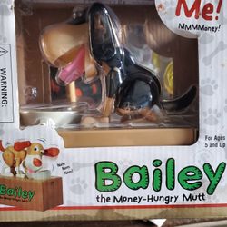 Bailey the Hungry Dog Bank$5