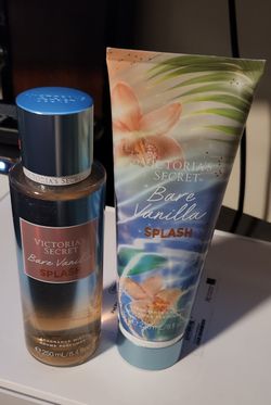 NEW Victoria's Secret  Bare Vanilla Splash Body Mist & Lotion set 