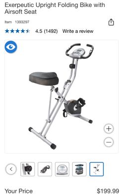 Brand New Folding Exercise Bike